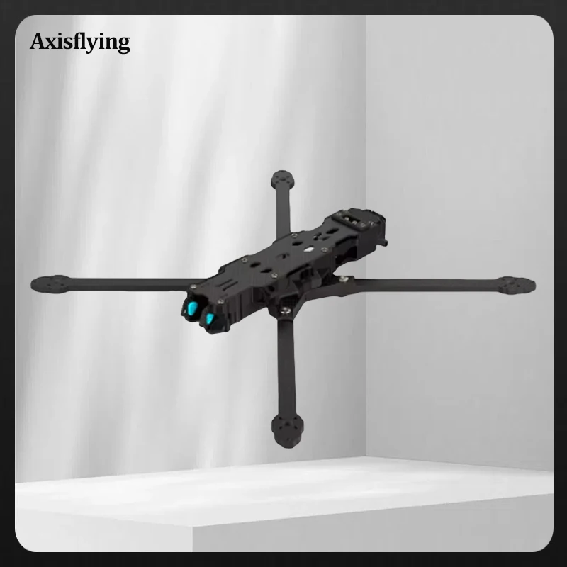 Axisflying MANTA10 "Lite 10 pouces FPV Freestyle Drone Ture X cadre Kit 402mm empattement T700 carbone Compatible 10 pouces hélice