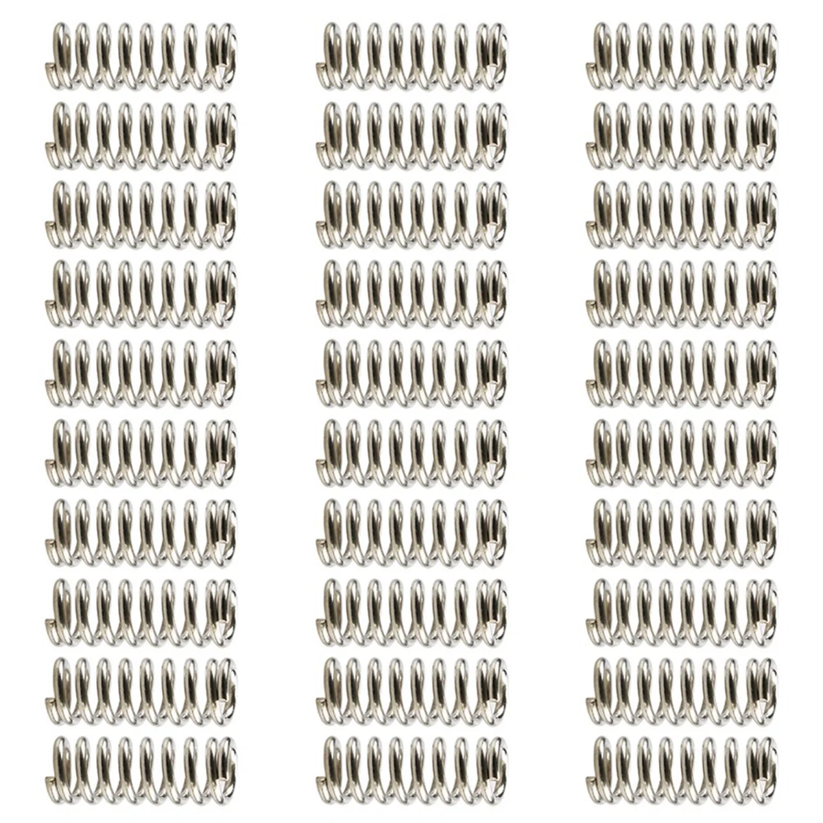 30Pcs 3D Printer Accessory Feeder Spring for Ultimaker Makerbot Wade Extruder Nickel Plating 1.2mm