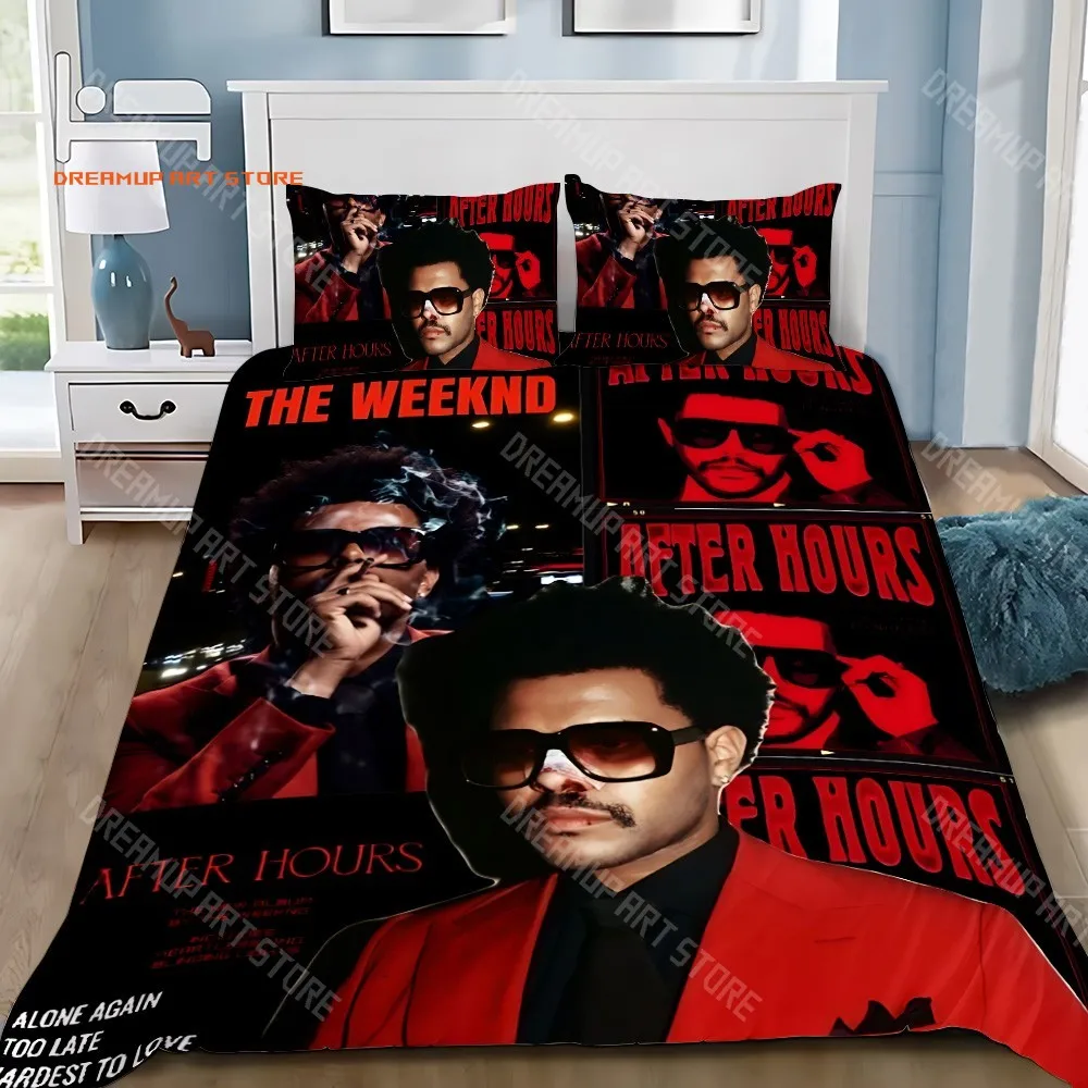 2026 Duvet Cover Pillowcase Bedding Set Adult Boy The W-Weeknd XO Girl Bedroom Decoration Children Gift Single Double Large Size