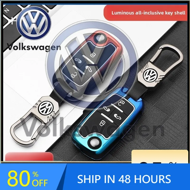 

Наклейка на автомобиль для VOLKSWAGEN VW, чехол для ключа с 3-4 кнопками для VW Volkswagen Golf 7 MK7 Tiguan MK2 Seat Ateca Leon FR Ibiza Sk
