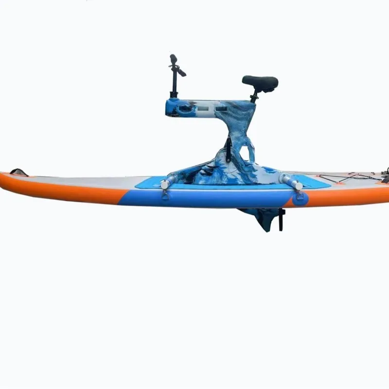 Water Bicycle Single Double Triple Person Plastic Floating Bike Single Board Water Entertainment Equipment