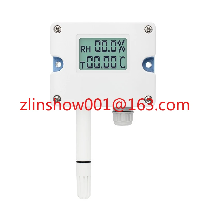 

Temperature and humidity sensor 4-20ma room wall-mounted transmitter with display rs485 temperature and humidity meter