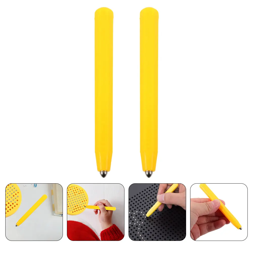 3 pezzi tavolo da disegno con stilo magnetico per bambini accessori riutilizzabili giocattolo penna da scrittura portatile sostituzione della penna