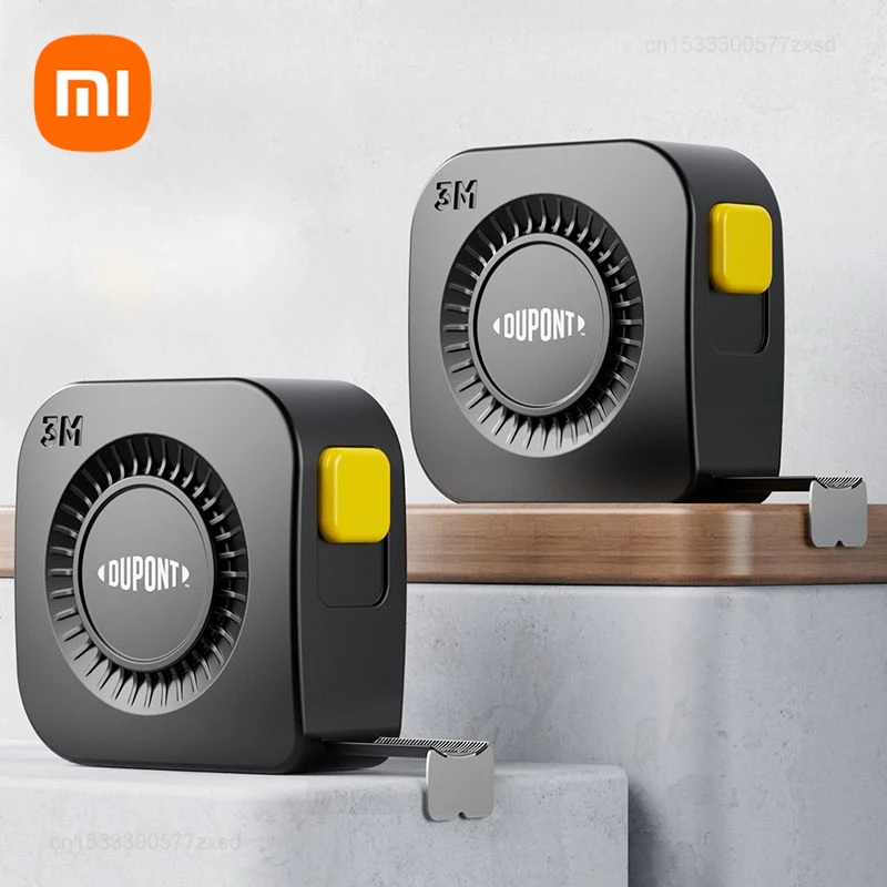 Xiaomi 5m Tape Measure Self-locking Steel Tape Portable Woodworking Measure Gauging Tools Retractable High Precision Meter Ruler