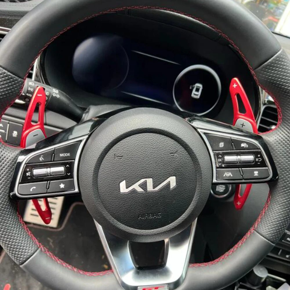 Car Steering Wheel Shifter Paddle Gear DSG Extension Accessories For KIA K5 Optima Sportswagon GT JF Forte Sportage ProCeed 2020