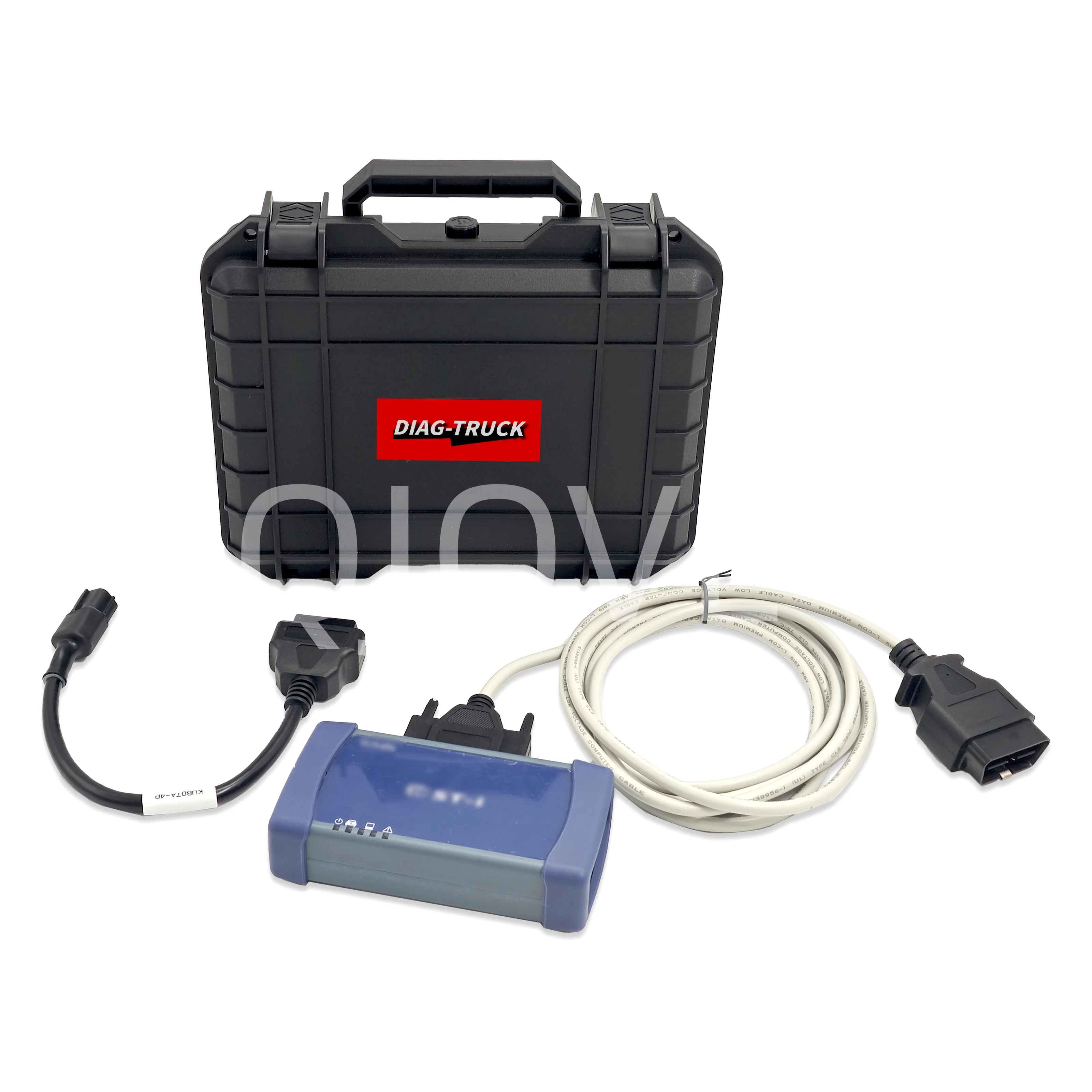 

Диагностический набор ST-I, совместимый с тяжелой сельскохозяйственной техникой Kubota, грузовиками и экскаваторами, в кейсе DIAG-TRUCK