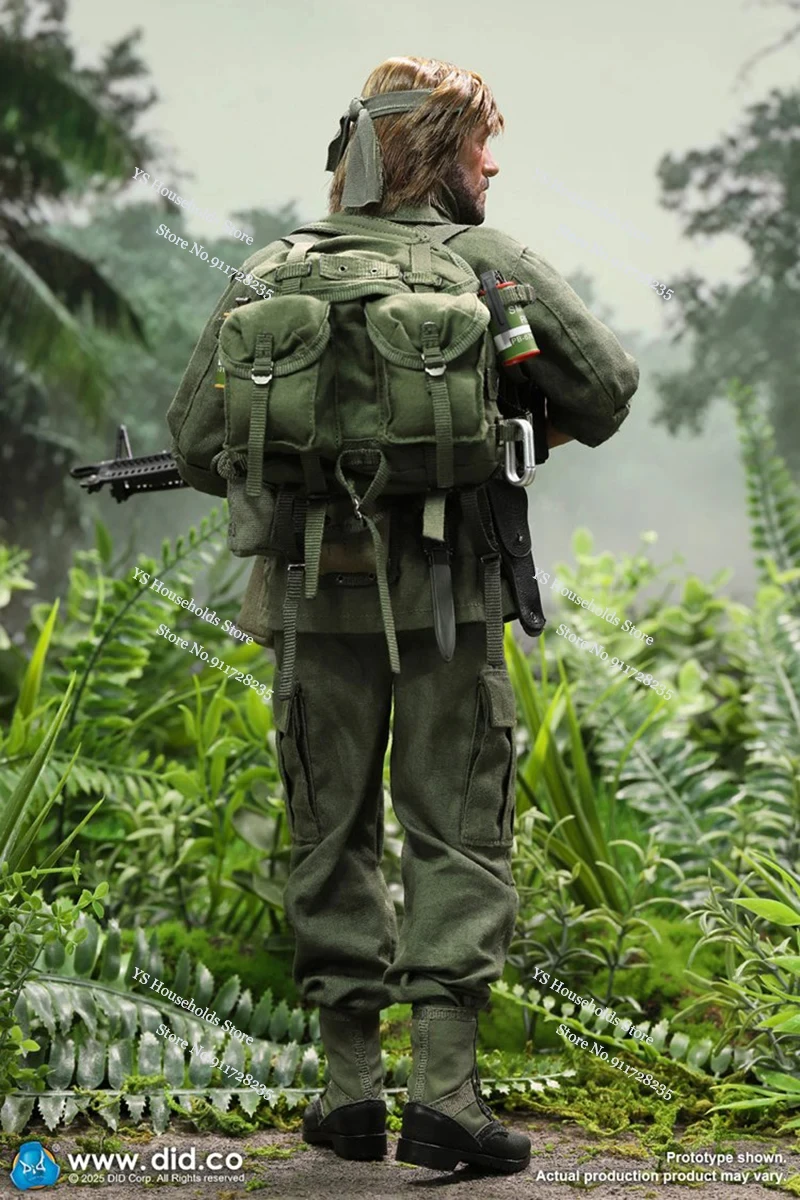 DID V80184 1/6 US Army Colonel James Baroque Cloth Action Figure Vietnam War Historical Military Fans Collectible 12" Soldier view 4