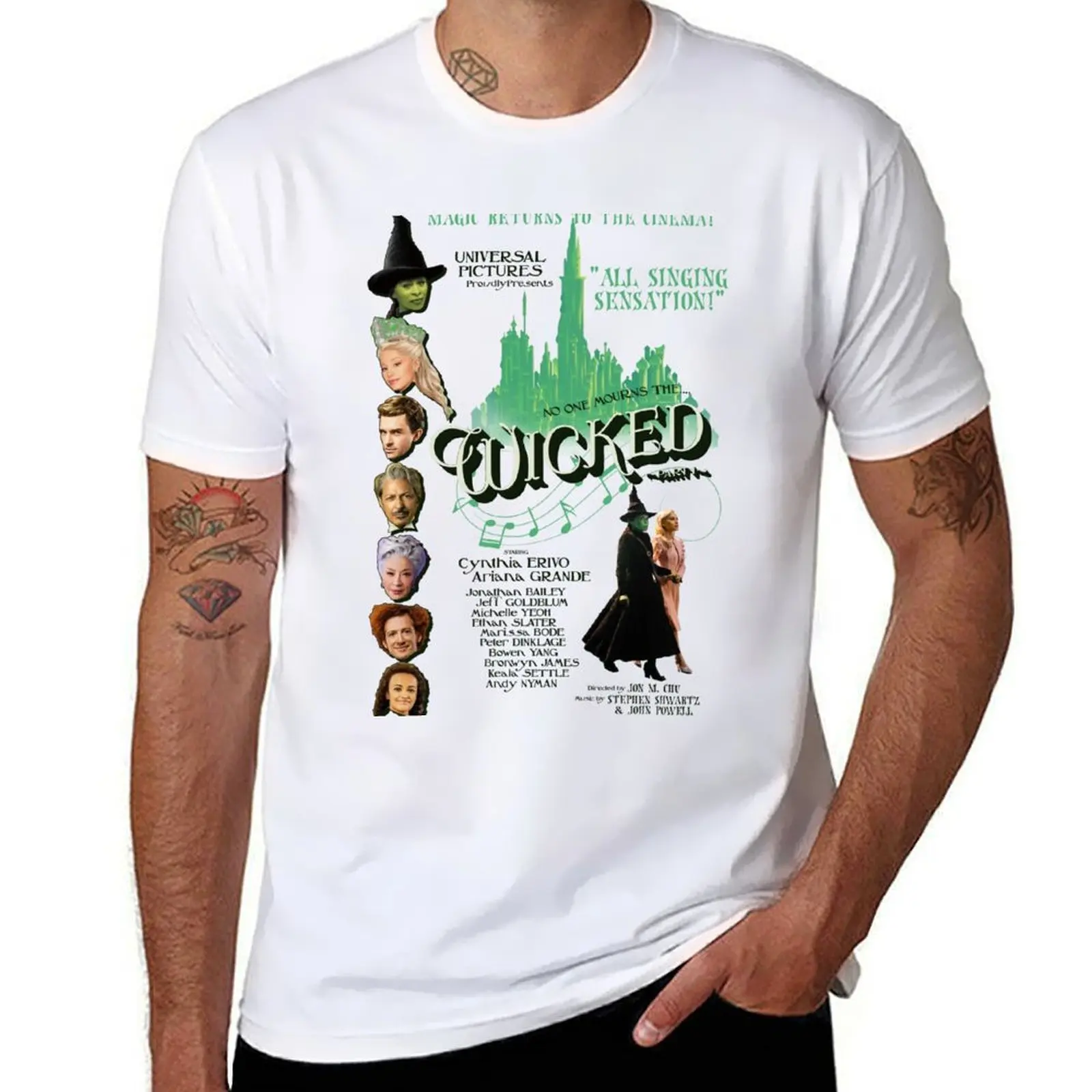 

Wicked 1939 Retro Vintage T-Shirt man t shirts high quality luxury brand t shirt man luxury T-Shirt