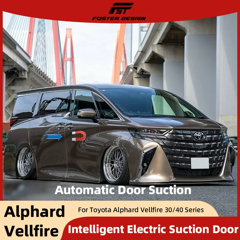 

Electric Suction Power Soft Close Car Door Automatic Door Closing System For Alphard Vellfire 30 40 Series Car Door Accessories