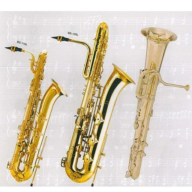 

Euphonium Saxophone Instruments Bass Baritone in E-flat Saxophone Orchestra