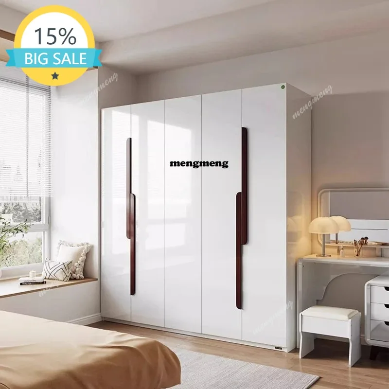 

M53 Nordic bedroom Wardrobe Modern Minimalism clothing cabinets interior white Cabinet storage armoire de rangement home furnitu