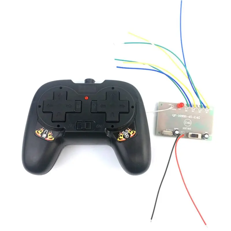 

A63T-4X 8CH 2.4G Wireless RC Module Remote Control Receiver Transmitter 4-6V 50M Kit Remote Control Parts