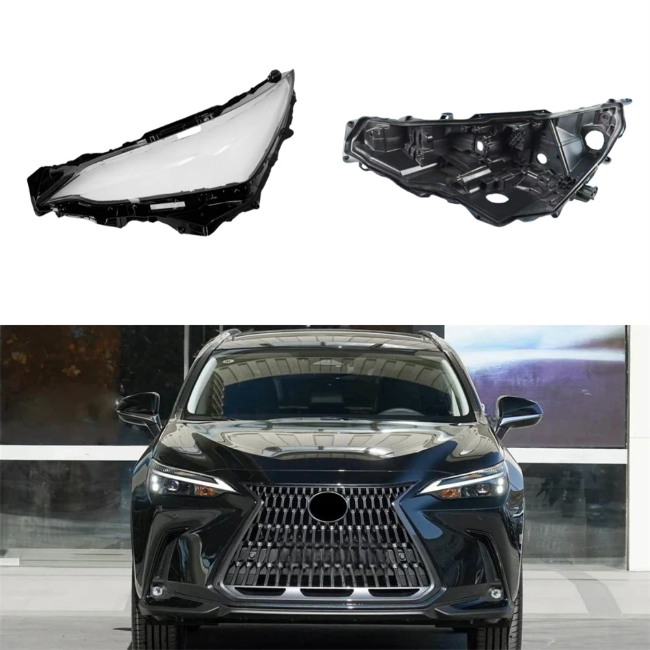 

For Lexus NX NX260 NX350 2022 2023 2024 Car Internal Spare Parts Headlight Lens Headlight Bottom Shell