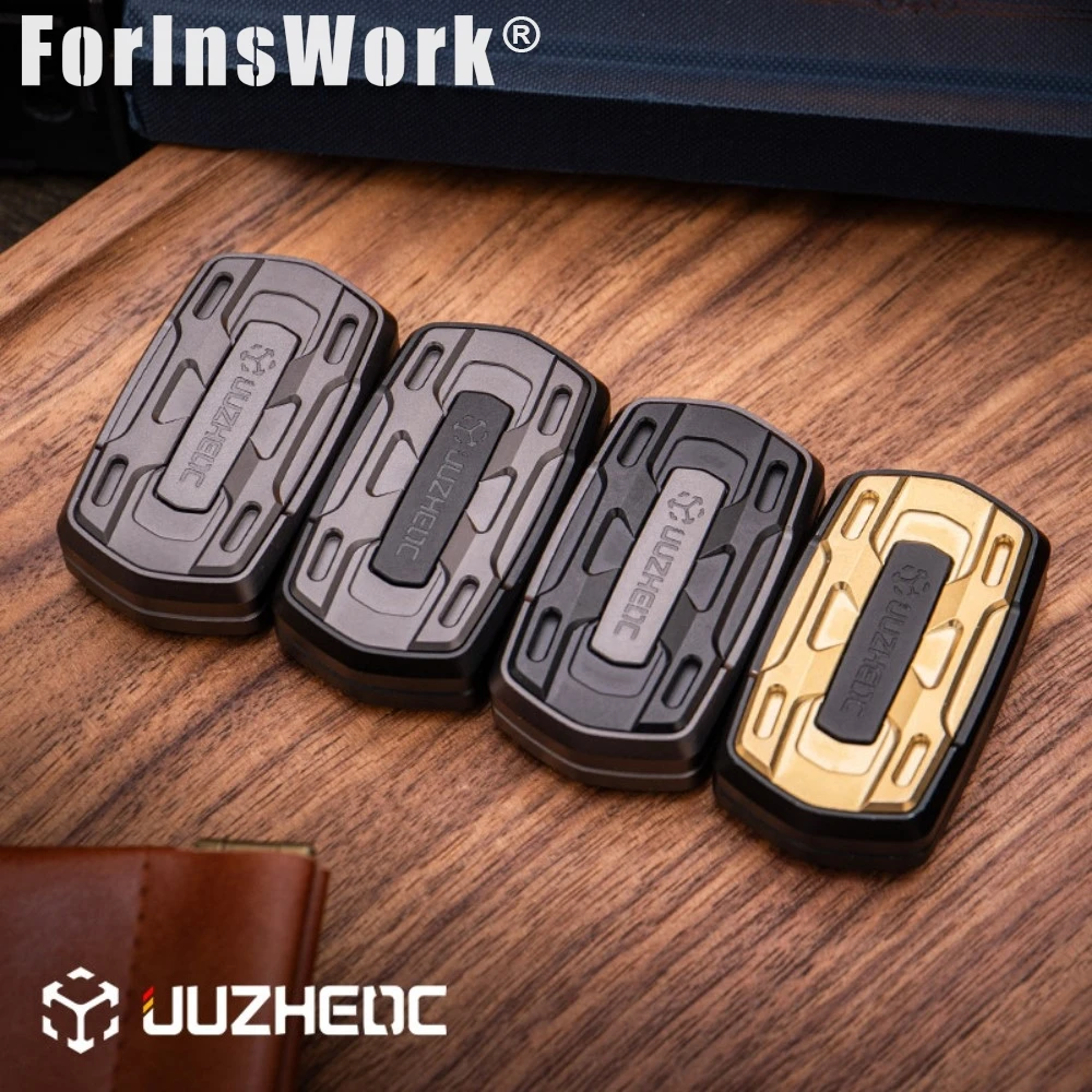 JUZHEN Unlimited Fidget Pushing Slider Stress Relief Adult Metal Decompression Toy Office Tabletop Boyfriend Gift