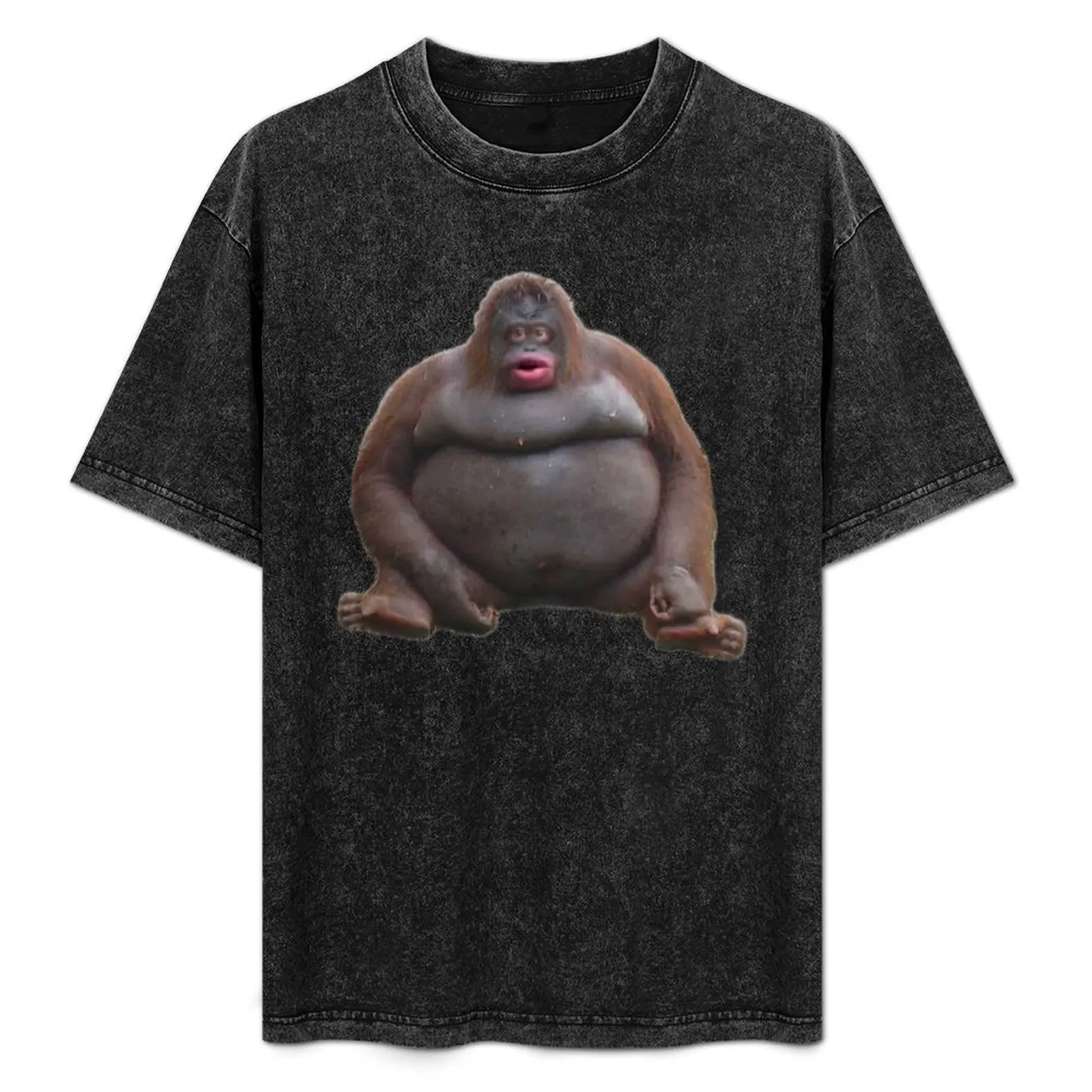 

le monke / uh oh stinky T-Shirt Street Fashion Casual Tee Shirt