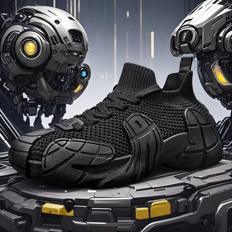 

Quality Mens Socks Shoes Breathable Mesh Sports Running Comfortable Training Walking Tennis Casual Fashion Sneakers Comfort Work