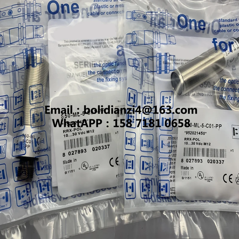 

New sensor for photoelectric switch S50-PR-5-D00-PP S50-PR-5-D00-NN S50-MR-5-D00-NN S50-MR-5-D00-PP In stock