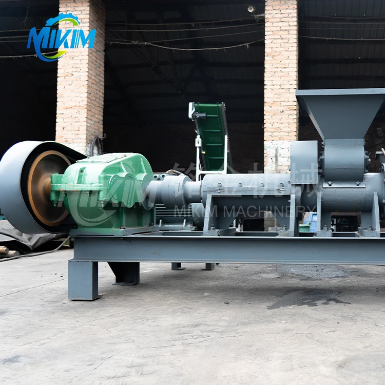 Charcoal dust briquette extruding machine shisha charcoal    powder forming 