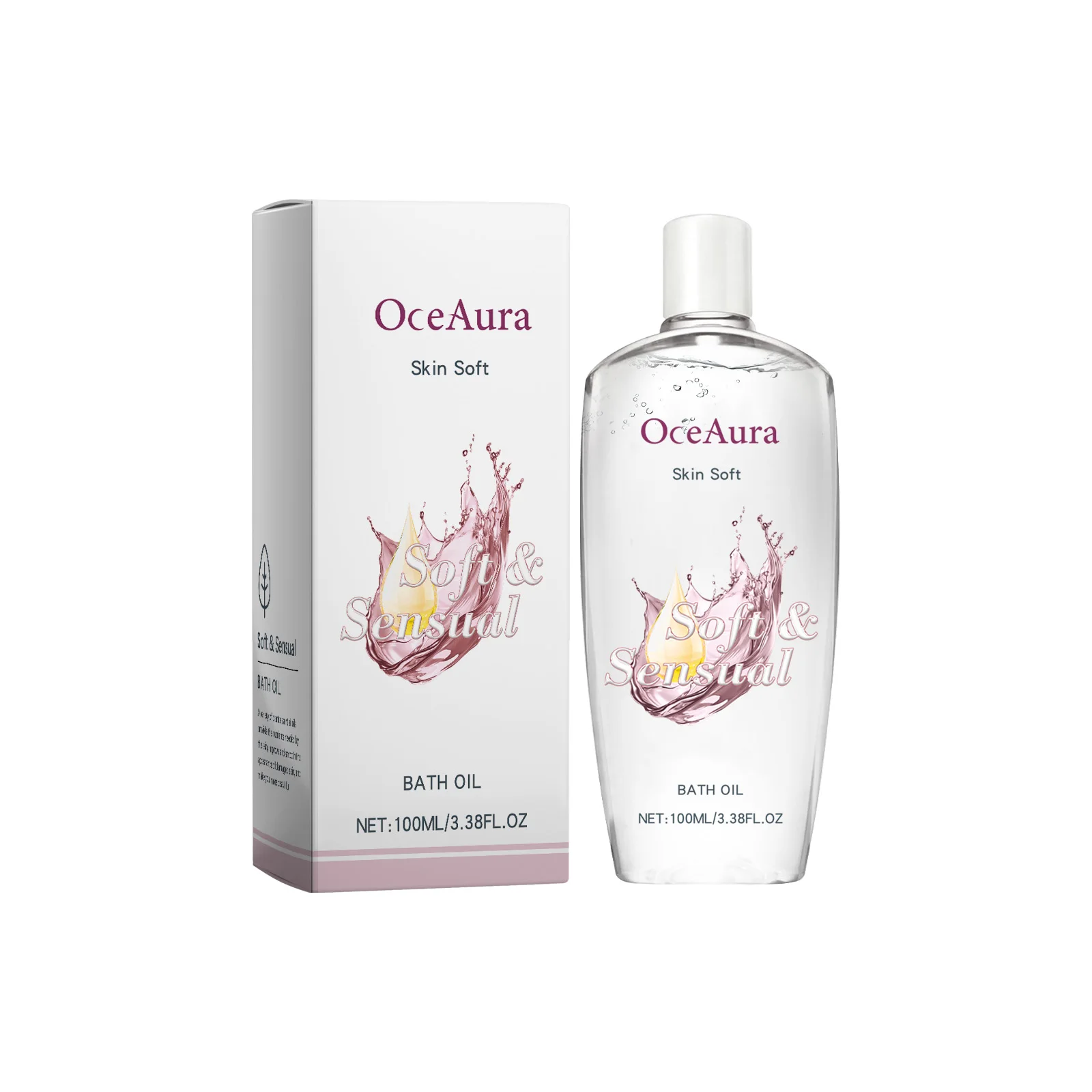 

OceAura Soft Sensual Bath Oil Moisturizing Skin Moisturizing Brightening Skin Deep Treatment Oil 1pcs