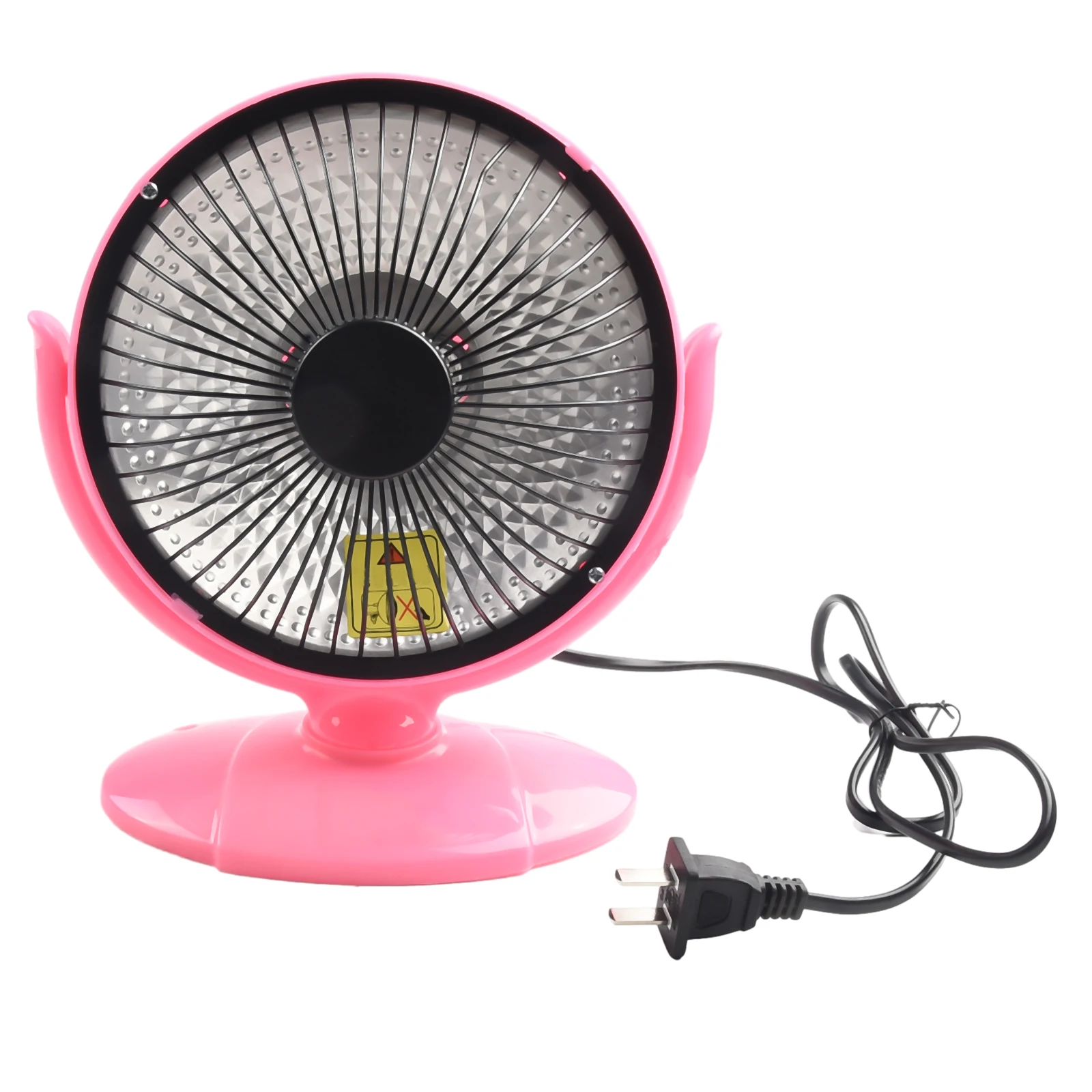 Silent Operation and for High Density Net Cover Electric Fan Heater 200W Heating Bathroom Home Office 6Inch Air Heater