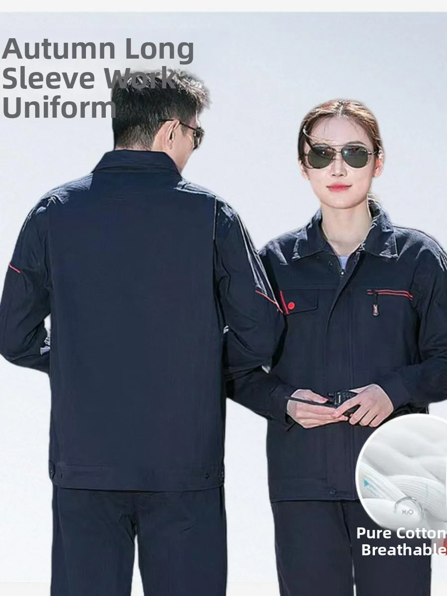 ensemble-de-travail-printemps-automne-a-manches-longues-en-pur-coton-respirant-pour-reparation-automobile-personnalisable-avec-logo-tenue-de-travail-tendance-pour-homme