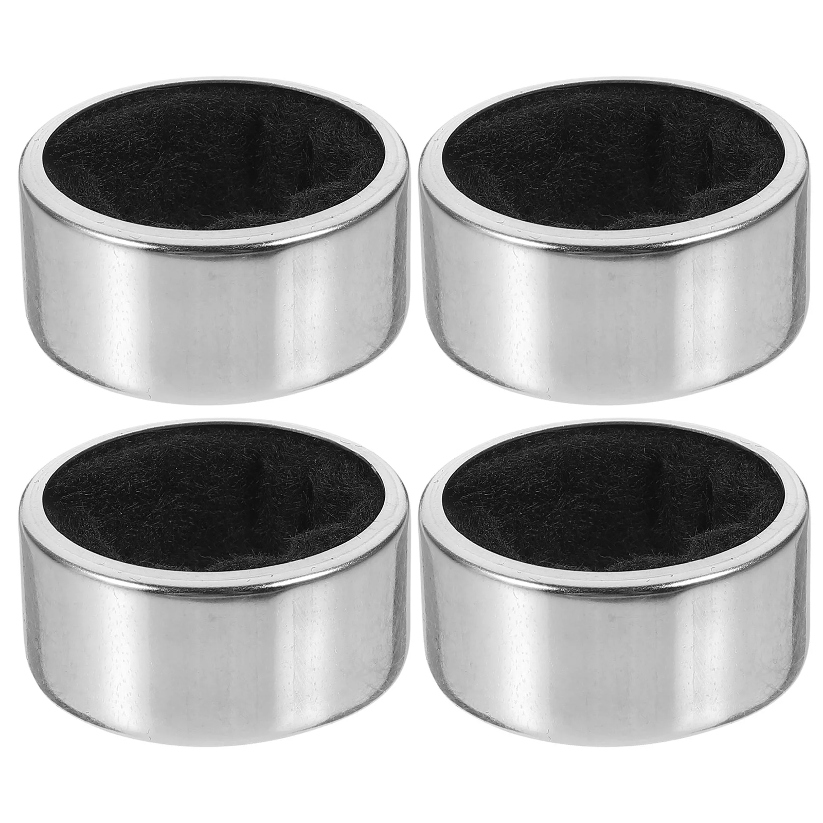 

4pcs Red Drip Stop Ring Stainless Steel Bottle Collar Ring Leak-Proof Anti-Overflow Ring Bar Tools Accessories fo