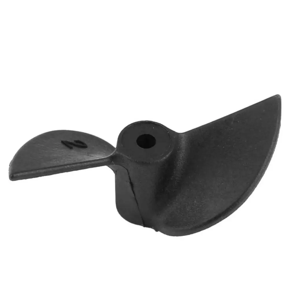 1pair New for 2mm Shaft Remote Control Ship Parts 2 Blades Black RC Ship Propeller CW CCW DIY Ship Model