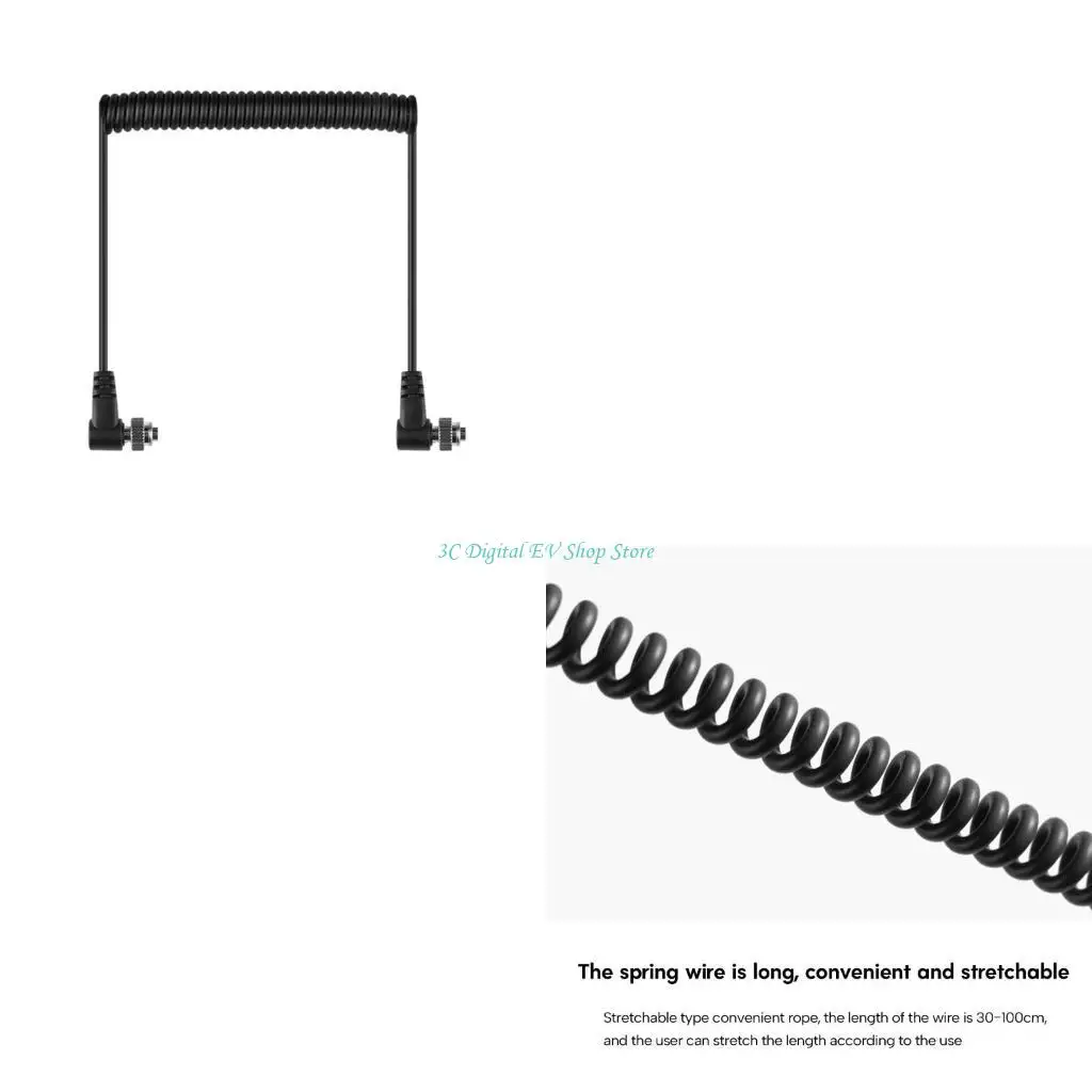 

E74D Кабель синхронизации вспышки камеры 2,5 3,5 6,35 Профессиональный витой провод для триггеров вспышки