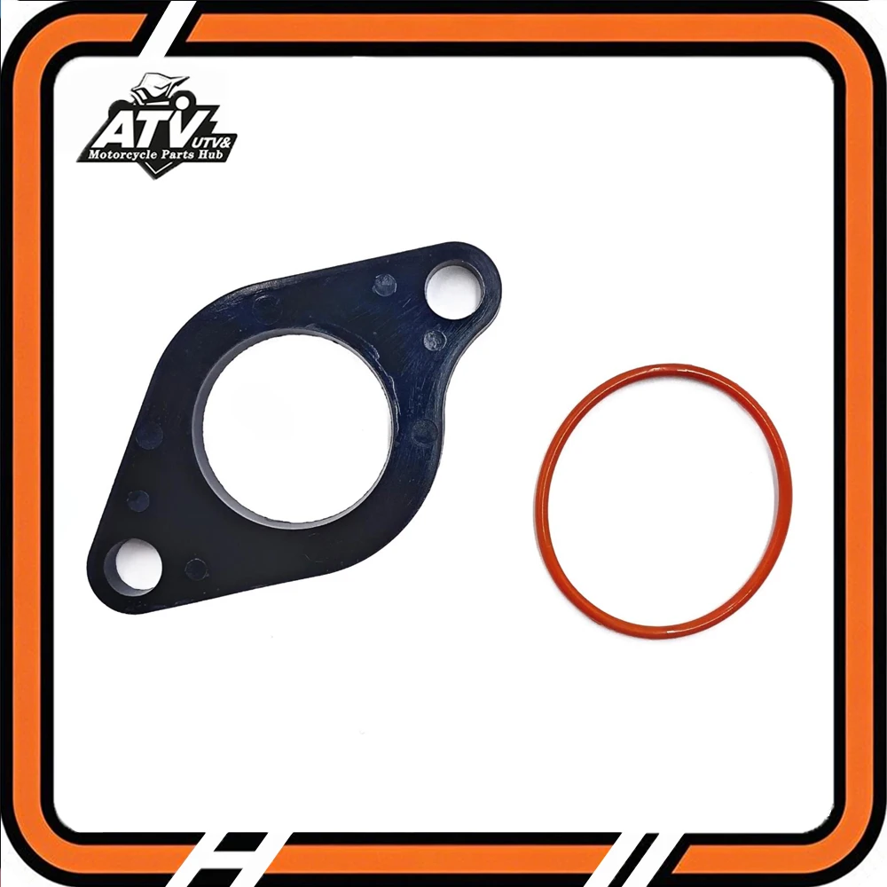 Intake Manifold Joint Gasket with O-ring For Stels ATV 300B Buyang 300 2.1.01.0240 8.3.01.0090 LU019844 LU019847 view 2