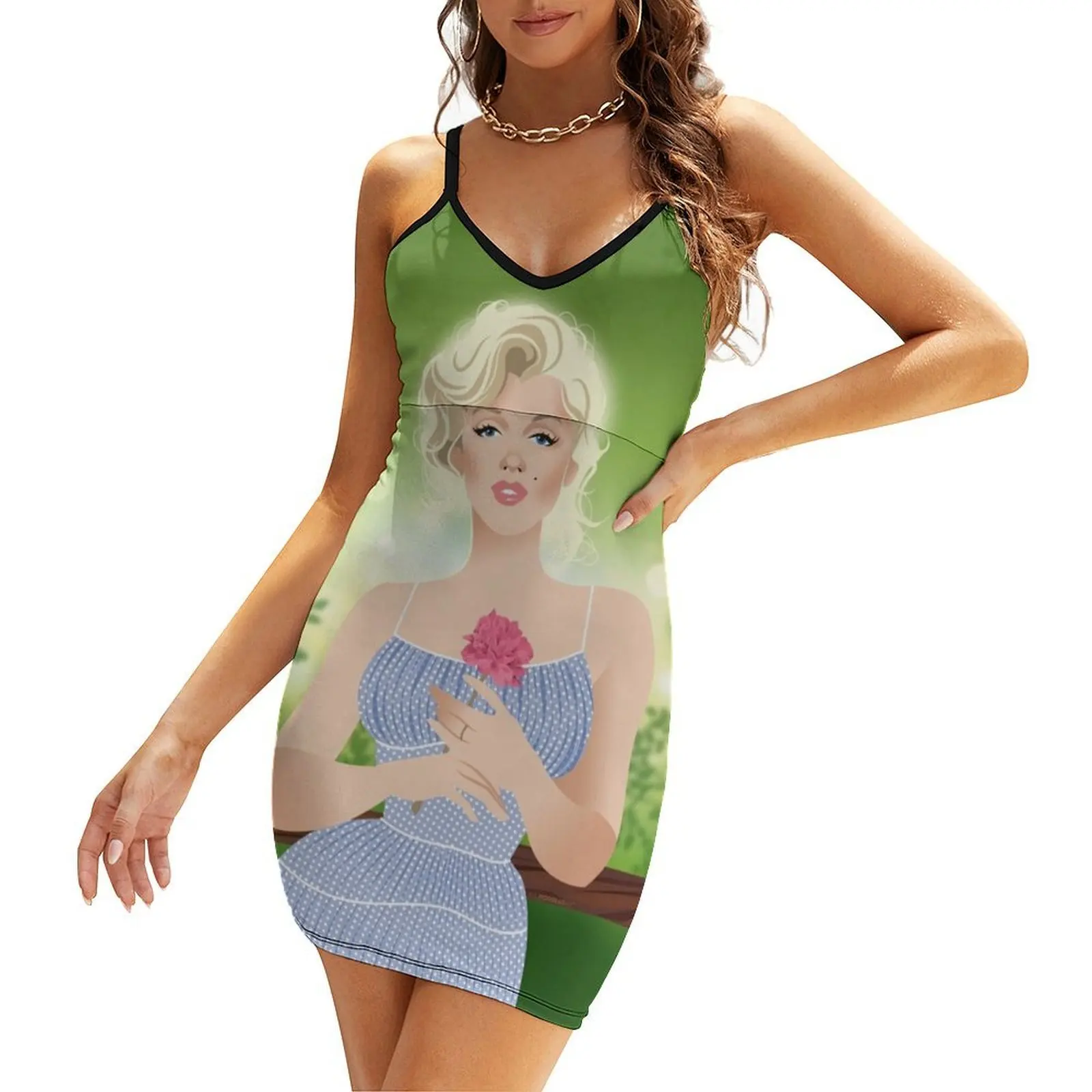 

MM 60th Anniversary Sling Dress bandage dress dresses for women cocktail dresses