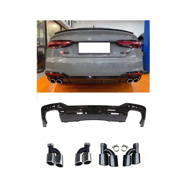 

Automotive Parts Rear Bumper Lip For Audi A5 B10 2020-2022 Facelift Audi S5 Rear Diffuser