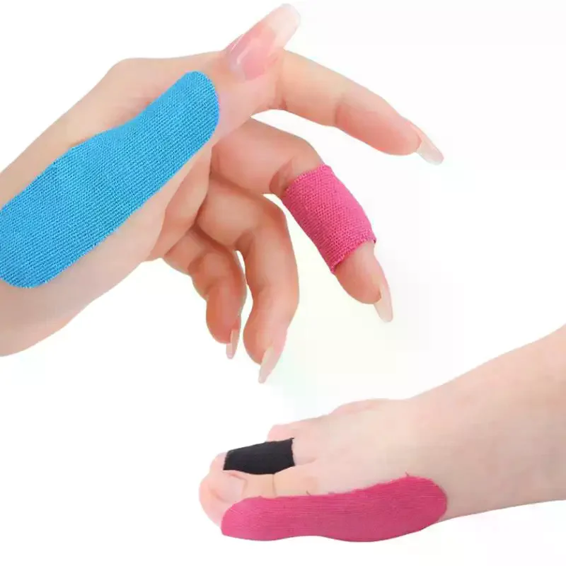 Parches de funda para tendón de muñeca y mano, pegatina protectora para pulgar y dedo, soporte para alivio del dolor, terapia para artritis, 15 Uds.