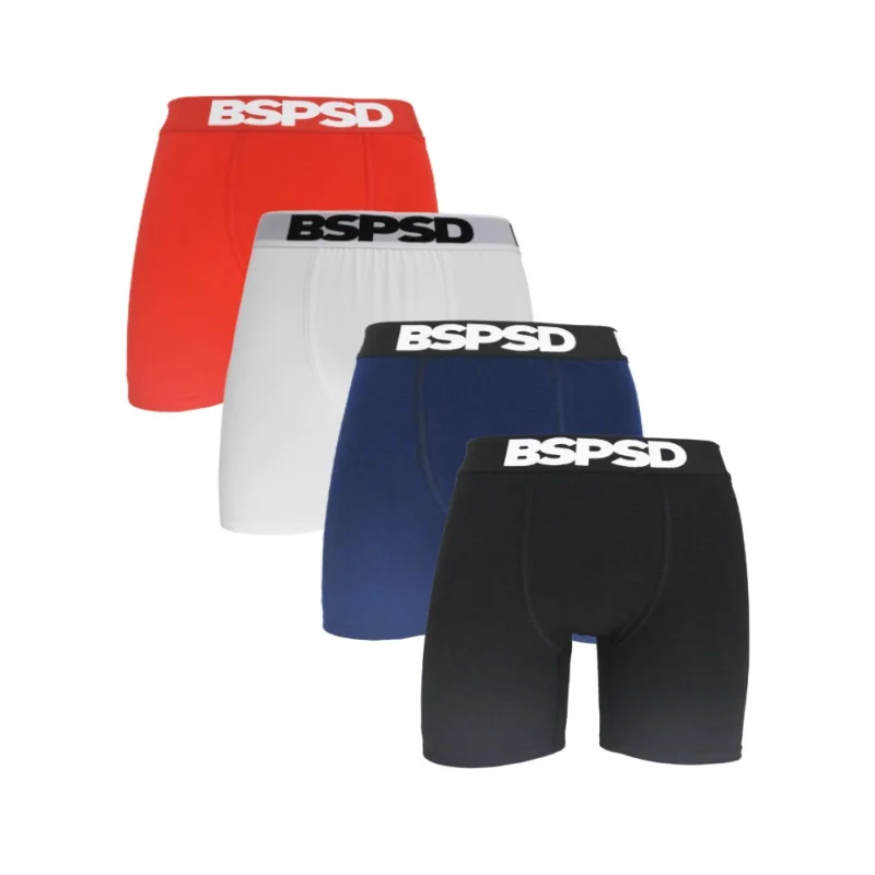 

4Pcs Cotton Men's Underwear Boxers Breathable Man Boxershorts Solid Underpants Comfortable Shorts Men Underwear Panties Thunks