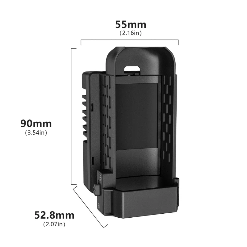 Ice Core Cooler Radiator For DJI Pocket 3 Silent Smart Cooling Fan 3-Speed Adjustable Heat Sink Anti-Scratch Camera Accessories