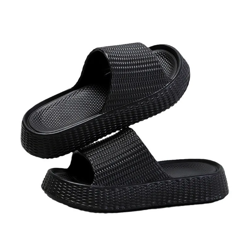 Asgard 여성 여름 플랫폼 슬리퍼 편안한 부드러운 바닥 미끄럼 방지 하우스 욕실 슬라이드 새로운 두꺼운 단독 EVA 비치 샌들