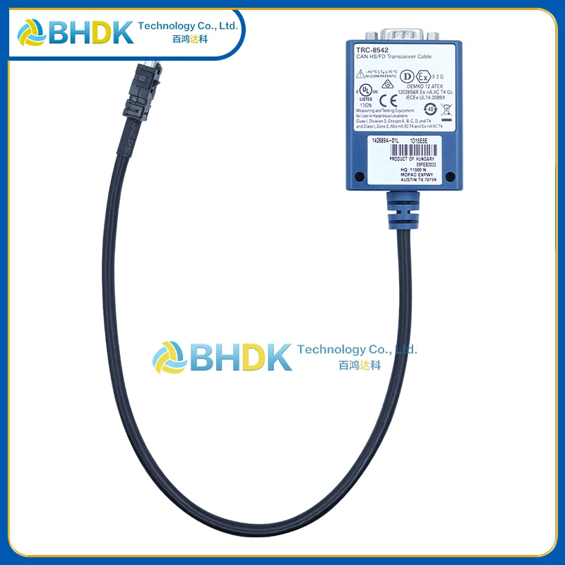 For NI TRC-8542 NI-XNET CAN HS/FD Transceiver Cable (783699-02) Bus Interface Cable