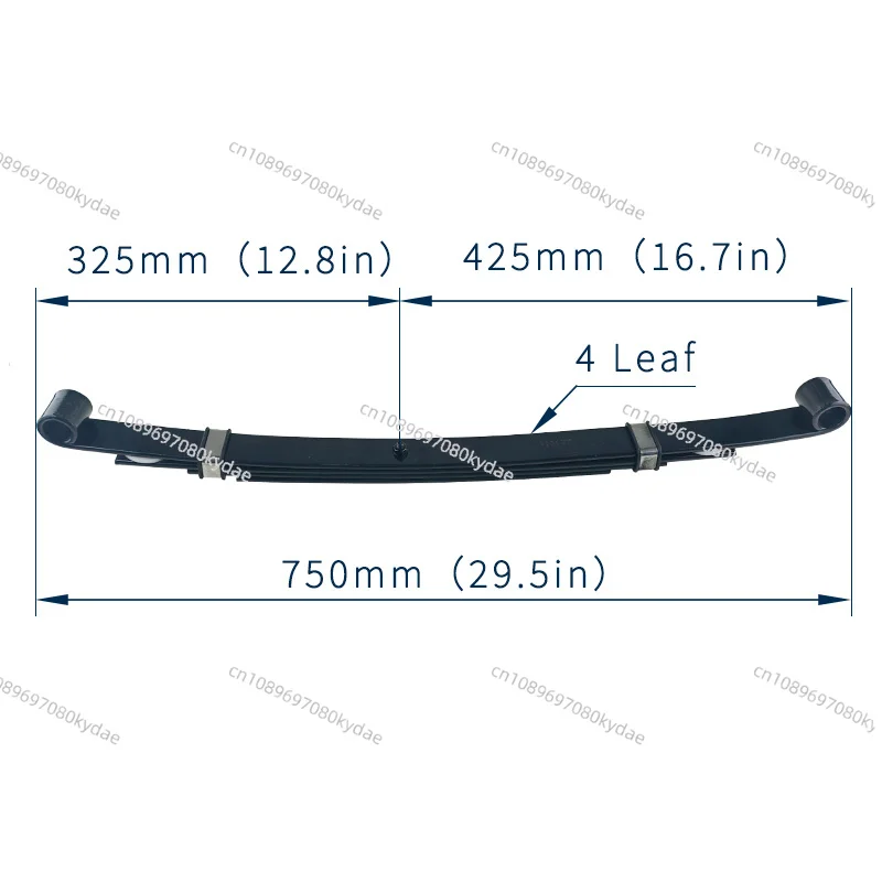 Club Car Precedent Rear Leaf Spring Kit  Golf Cart Rear Leaf Spring Kit Suitable for Club Car Precedent/Tempo/Onward 102506401