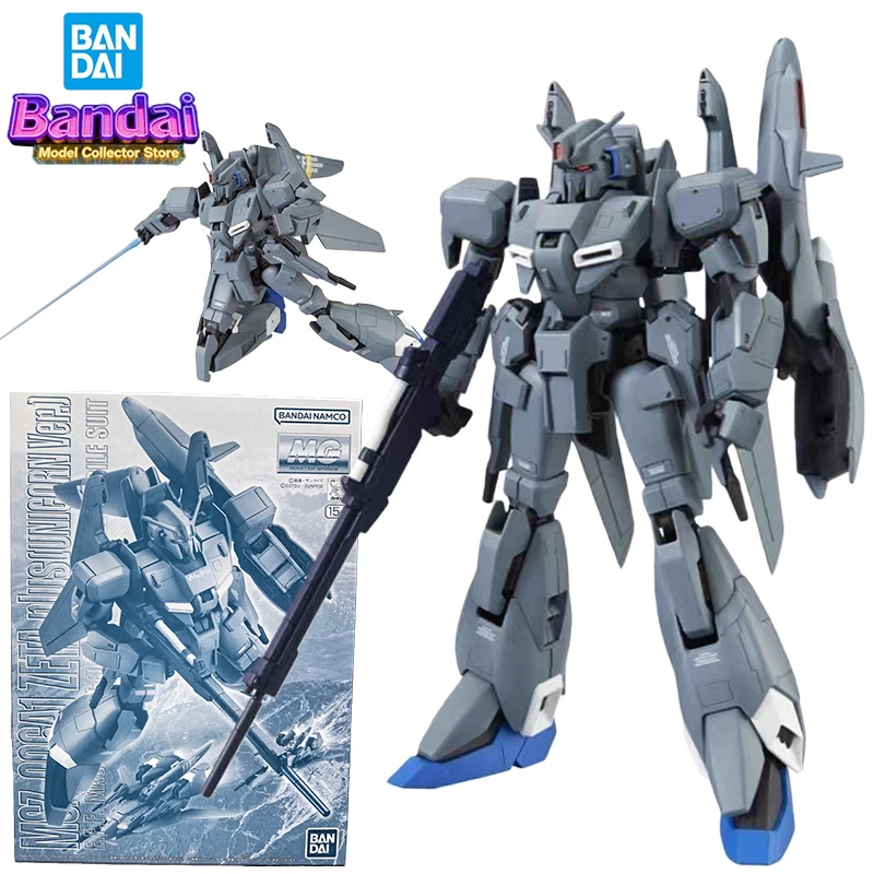 

BANDAI MG 1/100 MSZ-006A1Z Plus Anime Z Gundam Unicorn Ver. Action Figure Assembly Model Toys Mobile Suit Packing Foam Box