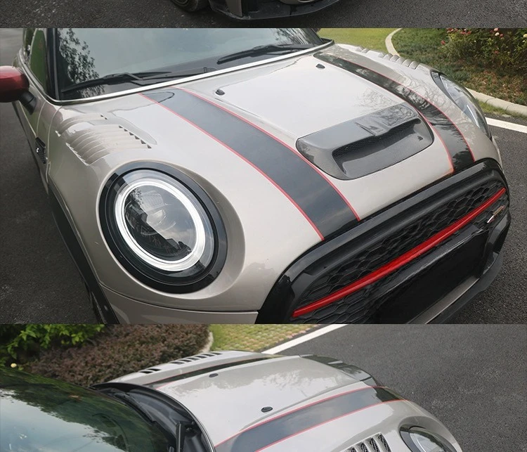 

For 2014-2023 MINI COOPER S Modified Carbon Fiber Hood F55 F56 F57 Hood