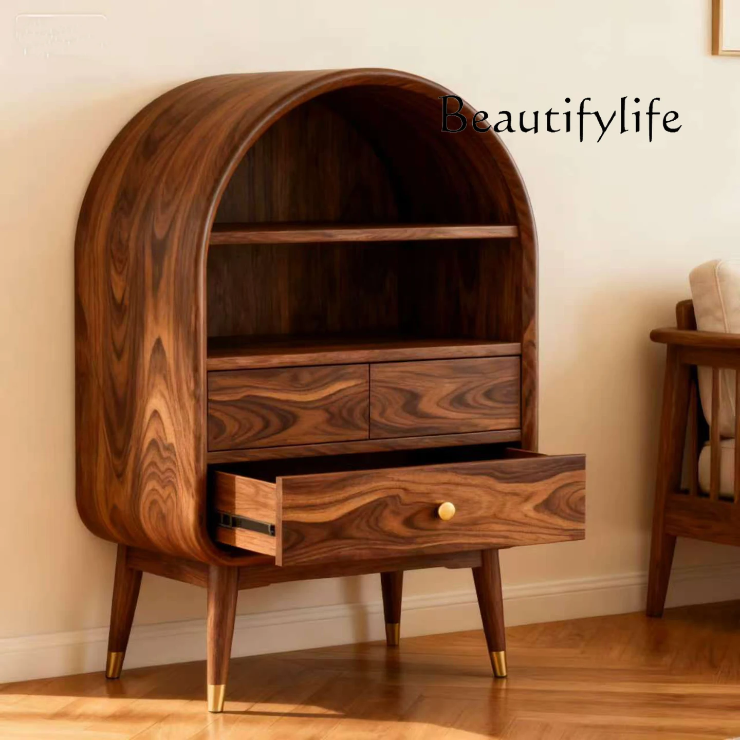 

Modern simple bedroom household five or six chest cabinets, living room storage cabinet, French wall chest