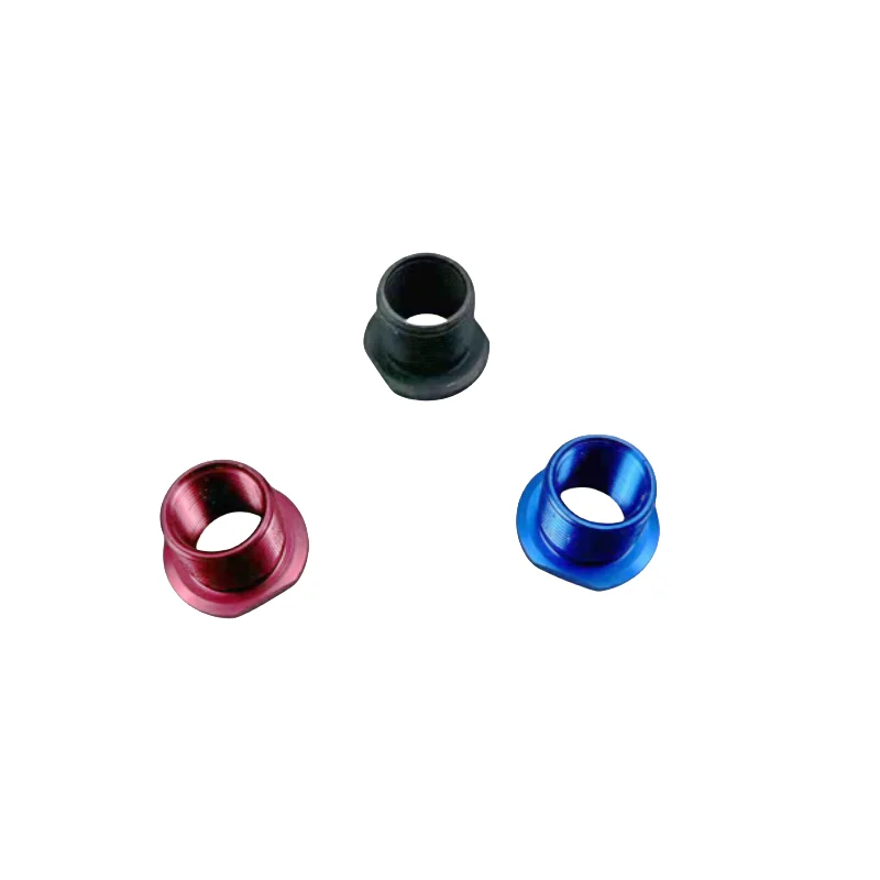 Steel lock nut, threaded adapter