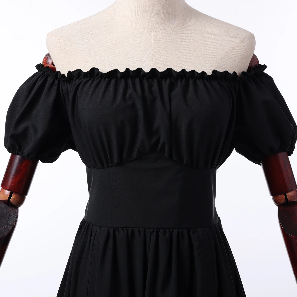 Robe Corset Pirate Épaules Dénudées – photo 6