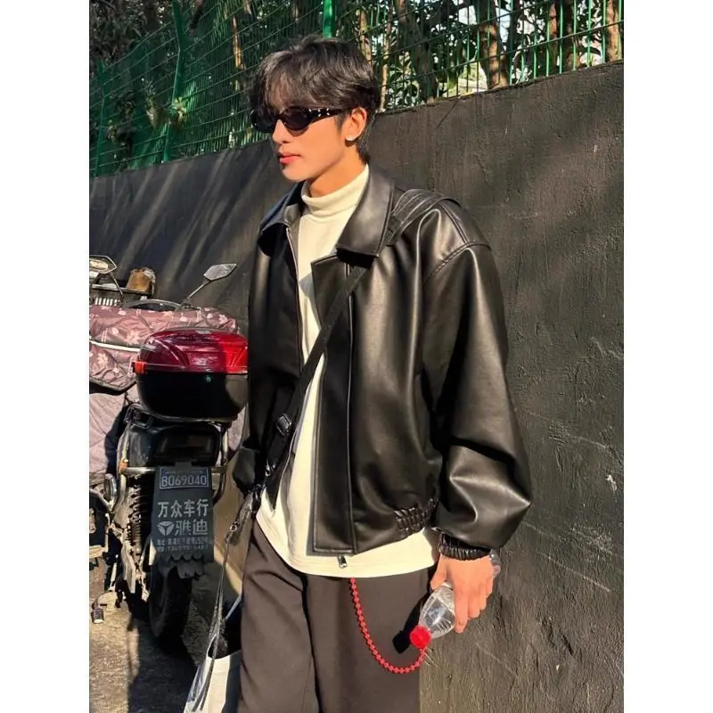 

Куртка-пилот Y2K мужская, с натуральным мехом, теплая, модная, осенняя, водонепроницаемая, брендовая, красивая, в авиационном стиле