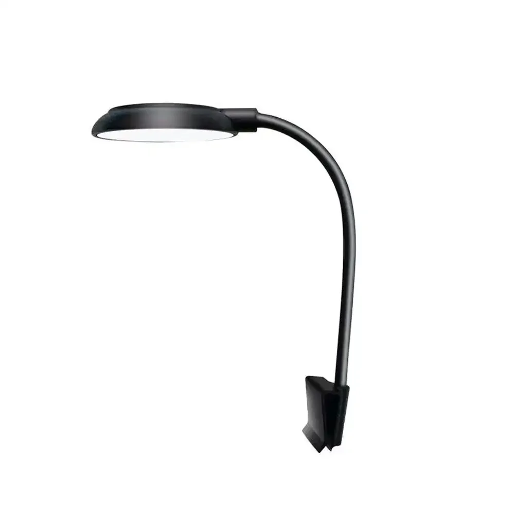 1Pc 360° Fish Tank Super Bright Aquarium Lamp 6-Row LED Full Spectrum Aquatic Plant Grow Lamp USB Clip-on Fish Water Grass Light