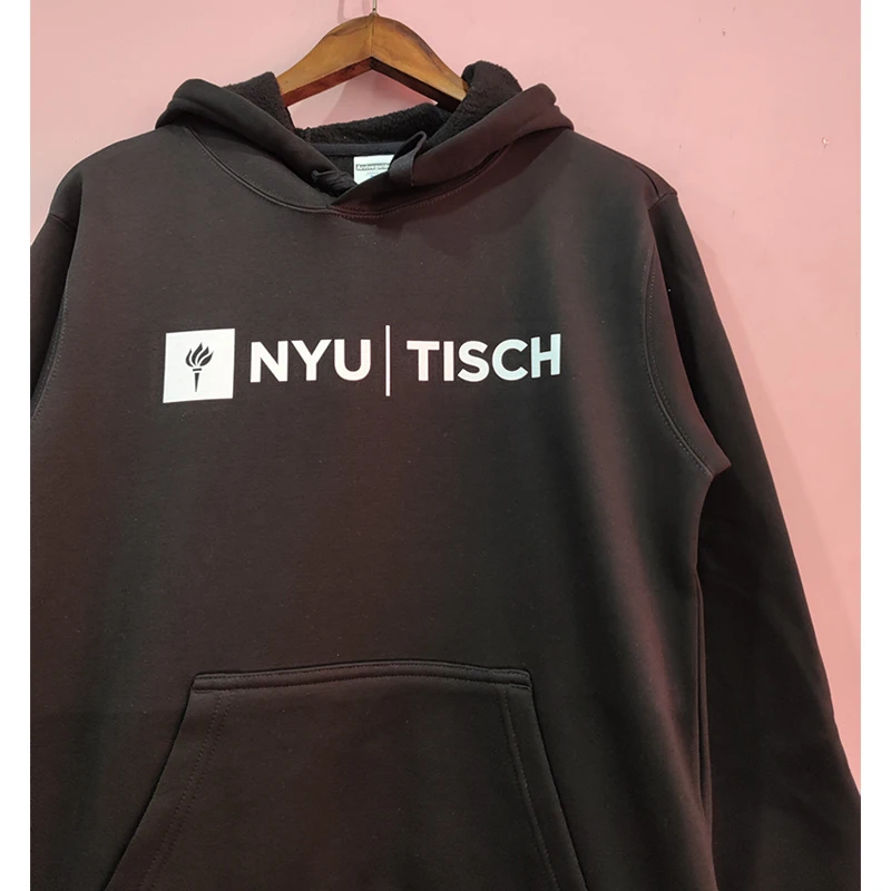 

Свободная толстовка с капюшоном NYU TISCH Art School Jaet College Sle Youth Faion, зимняя повседневная толстовка с принтом для молодых мужчин