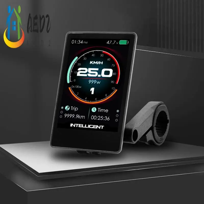 

AED2-Ebike Display P860C 860C LCD Display Waterproof Connection Plug For Bafang Mid Hub Motor Electric Bicycle Kits