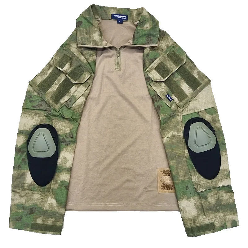 ATFG Outdoor Taktische Anzüge GEN3 Kampfshirts Airsoft Paintball Arbeitssets Herren Tarnanzüge Scouting Uniform Cargo-Hosen Sportanzug – Detail 5