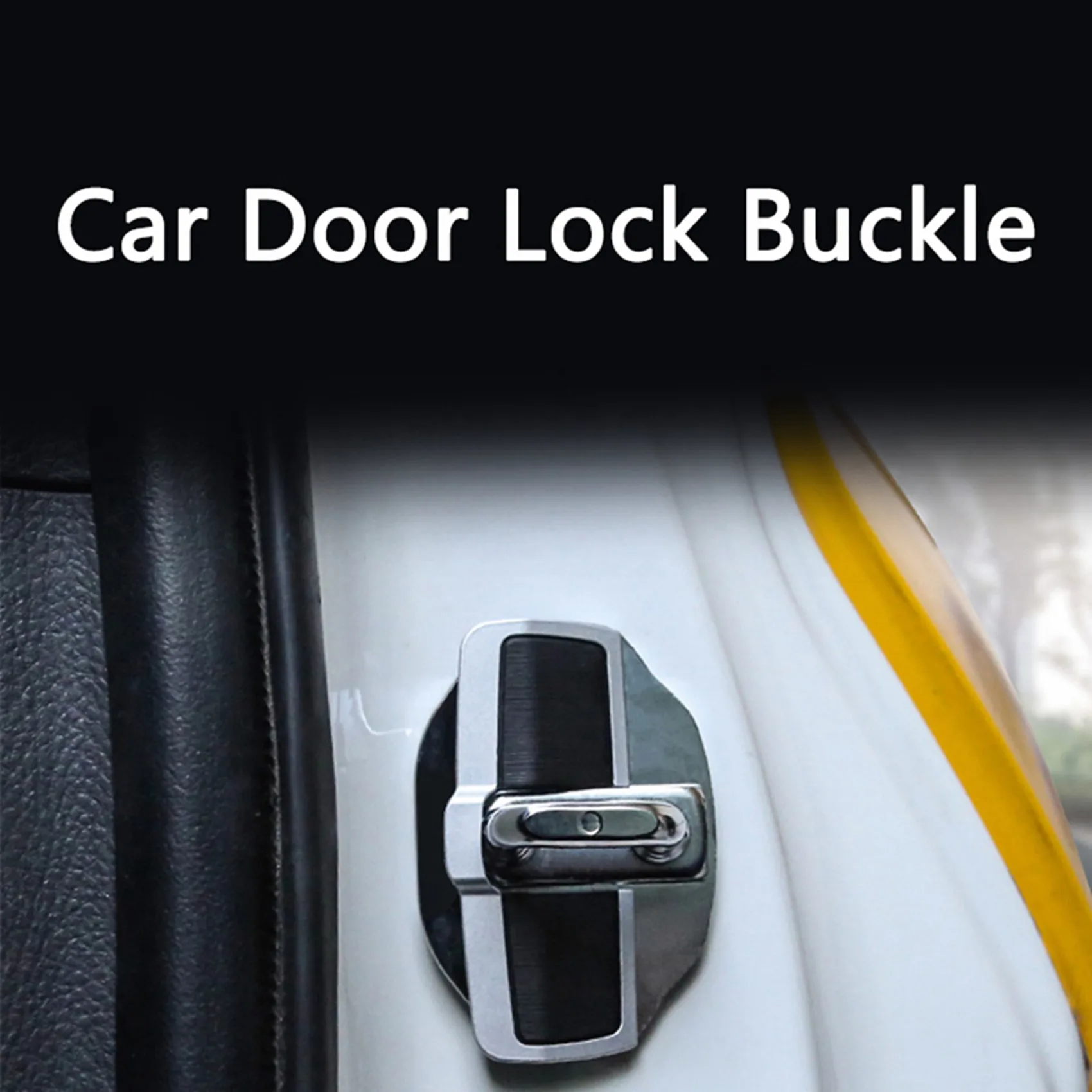 AASS-12 Sets TRD Door Stabilizer Door Lock Protector Latches Stopper Covers For Honda Accord Civic CRV HRV Odyssey