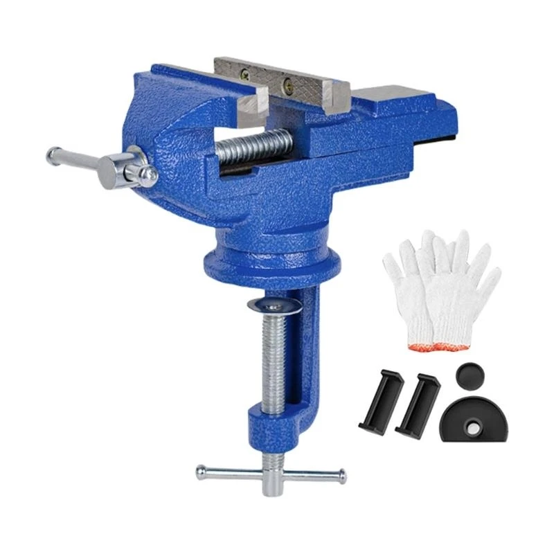 

360 Degree Rotating Universal Table Vises Cast Iron Rotate Benches Vises Clamps