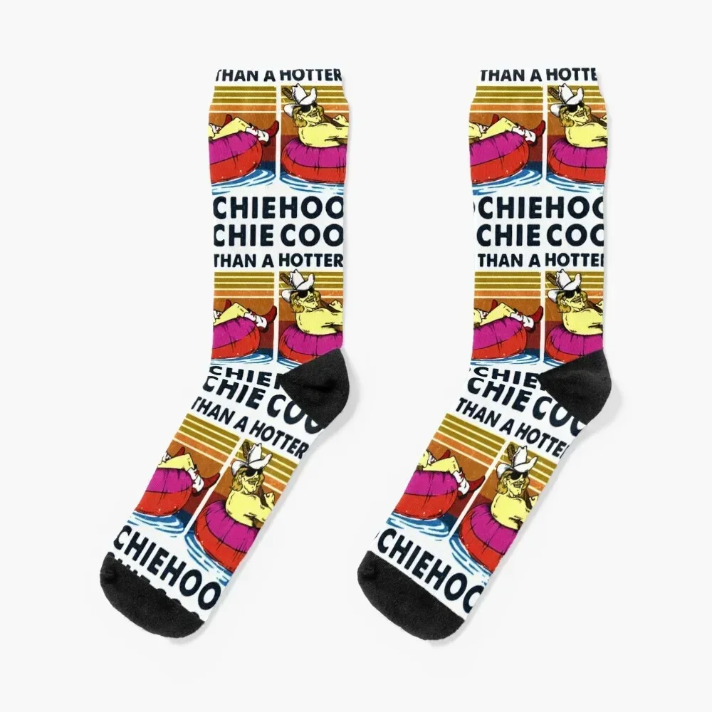 

Retro Hotter Than A Hoochie Coochie Essential Socks tennis basketball Woman Socks Men's